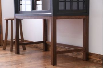 アンティーク家具　和製アンティーク　シックな蝿帳(ガラスケース)