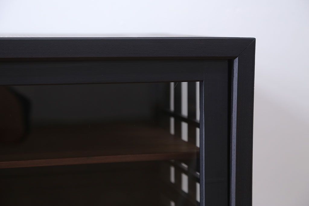 アンティーク家具　和製アンティーク　シックな蝿帳(ガラスケース)