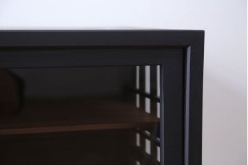 アンティーク家具　和製アンティーク　シックな蝿帳(ガラスケース)