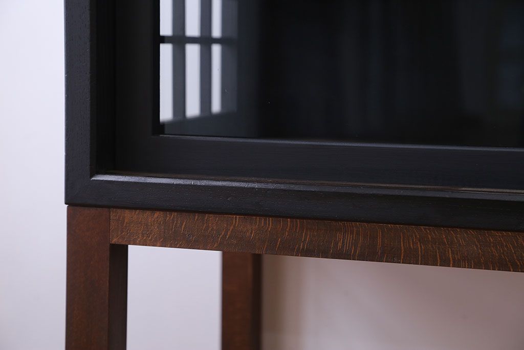 アンティーク家具　和製アンティーク　シックな蝿帳(ガラスケース)