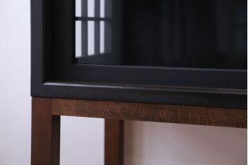 アンティーク家具　和製アンティーク　シックな蝿帳(ガラスケース)