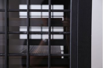 アンティーク家具　和製アンティーク　シックな蝿帳(ガラスケース)