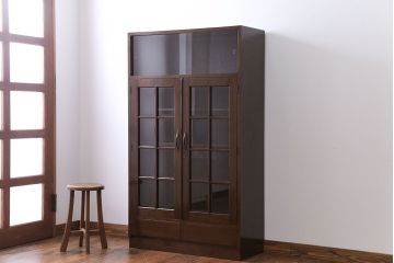 レトロ家具　1960年代　昭和レトロ　大きな本箱