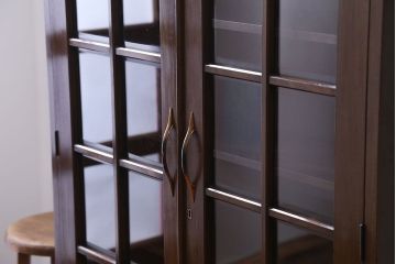レトロ家具　1960年代　昭和レトロ　大きな本箱