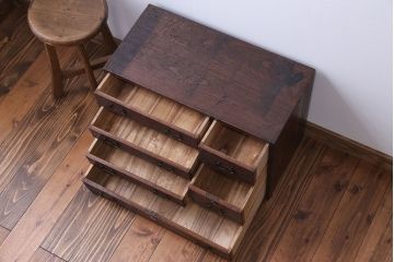 アンティーク家具　古民具・骨董 総桐小箪笥(1)