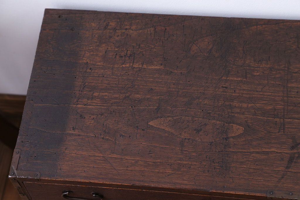 アンティーク家具　古民具・骨董 総桐小箪笥(1)