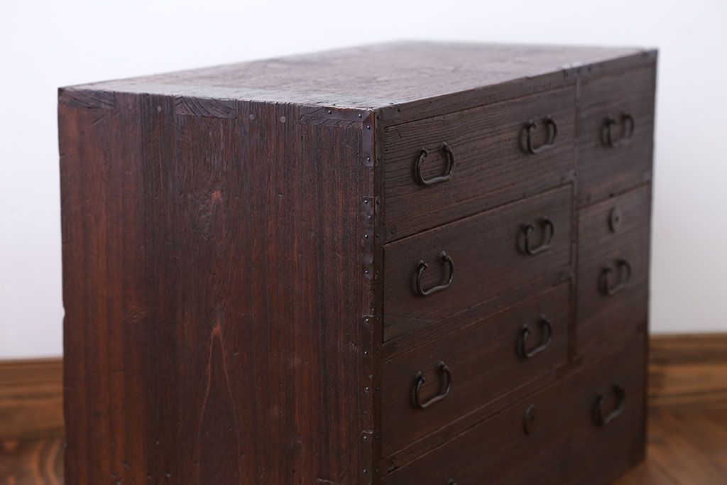 アンティーク家具　古民具・骨董 総桐小箪笥(1)