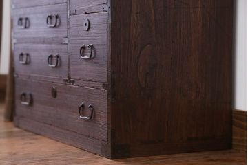 アンティーク家具　古民具・骨董 総桐小箪笥(1)