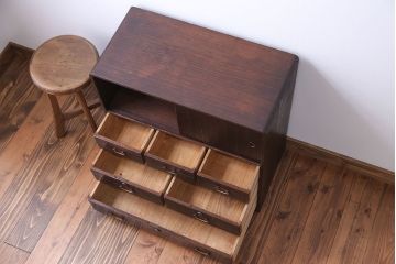 アンティーク家具　古民具・骨董 総桐小箪笥(2)