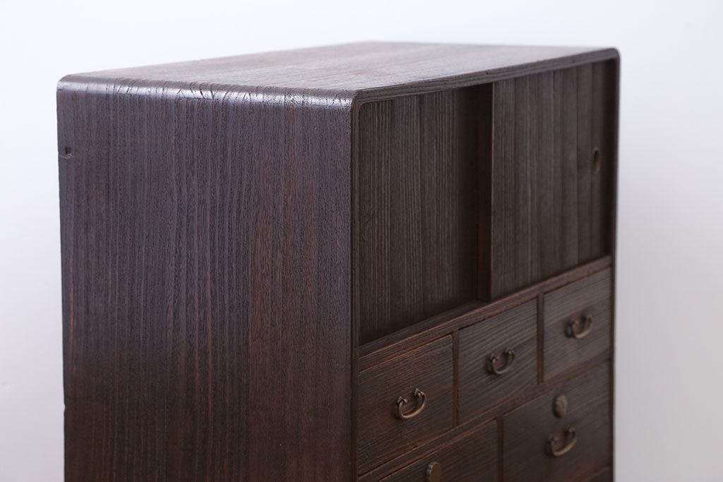 アンティーク家具　古民具・骨董 総桐小箪笥(2)