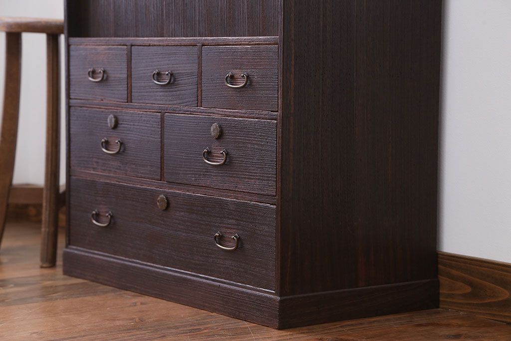 アンティーク家具　古民具・骨董 総桐小箪笥(2)