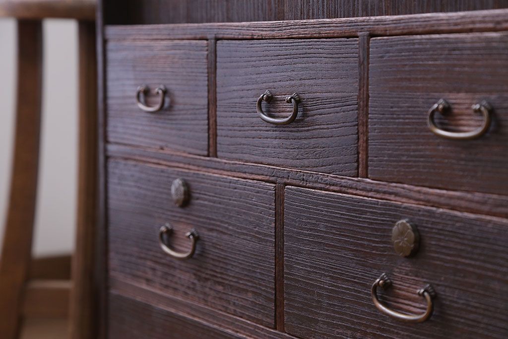 アンティーク家具　古民具・骨董 総桐小箪笥(2)
