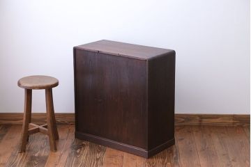 アンティーク家具　古民具・骨董 総桐小箪笥(2)