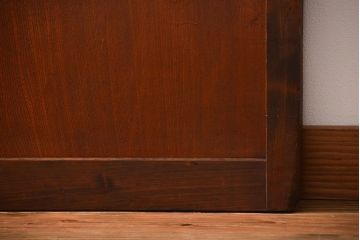 古民具・骨董 裏ガラス入り格子戸2枚セット