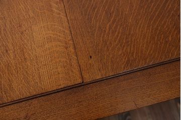 アンティーク家具　イギリスアンティーク オーク材　ドローリーフテーブル