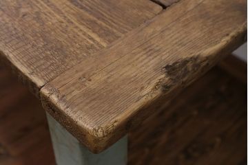 アンティーク家具　イギリスアンティーク　ペイントダイニングテーブル