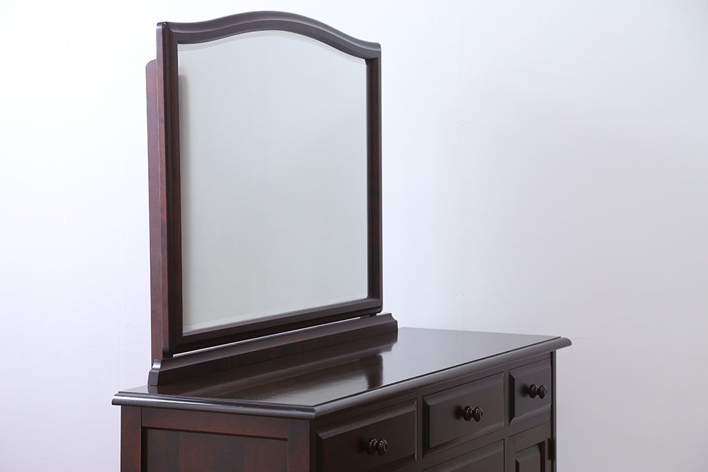 中古　北海道民芸家具　ドレッサーチェスト