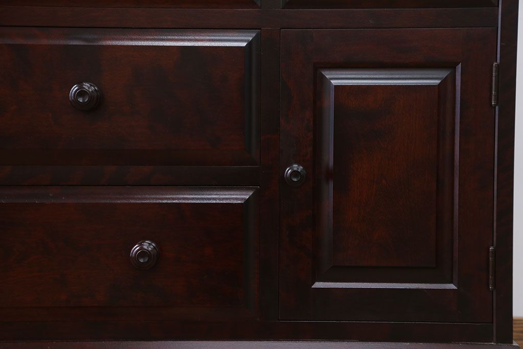 中古　北海道民芸家具　ドレッサーチェスト