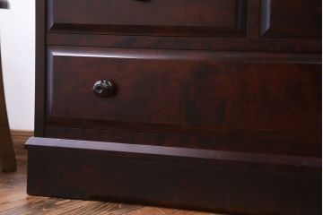 中古　北海道民芸家具　ドレッサーチェスト