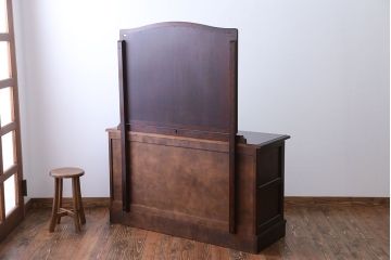 中古　北海道民芸家具　ドレッサーチェスト