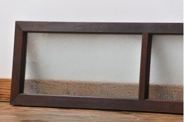 大正ロマン 結霜ガラス入り明り取り