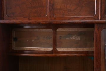アンティーク家具　前面欅張り!大きな茶箪笥