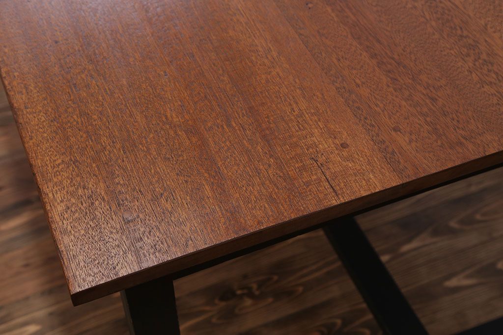 アンティーク家具　両面引き出し付き!ダイニングテーブル