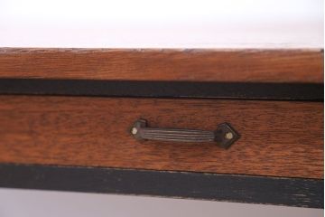 アンティーク家具　両面引き出し付き!ダイニングテーブル