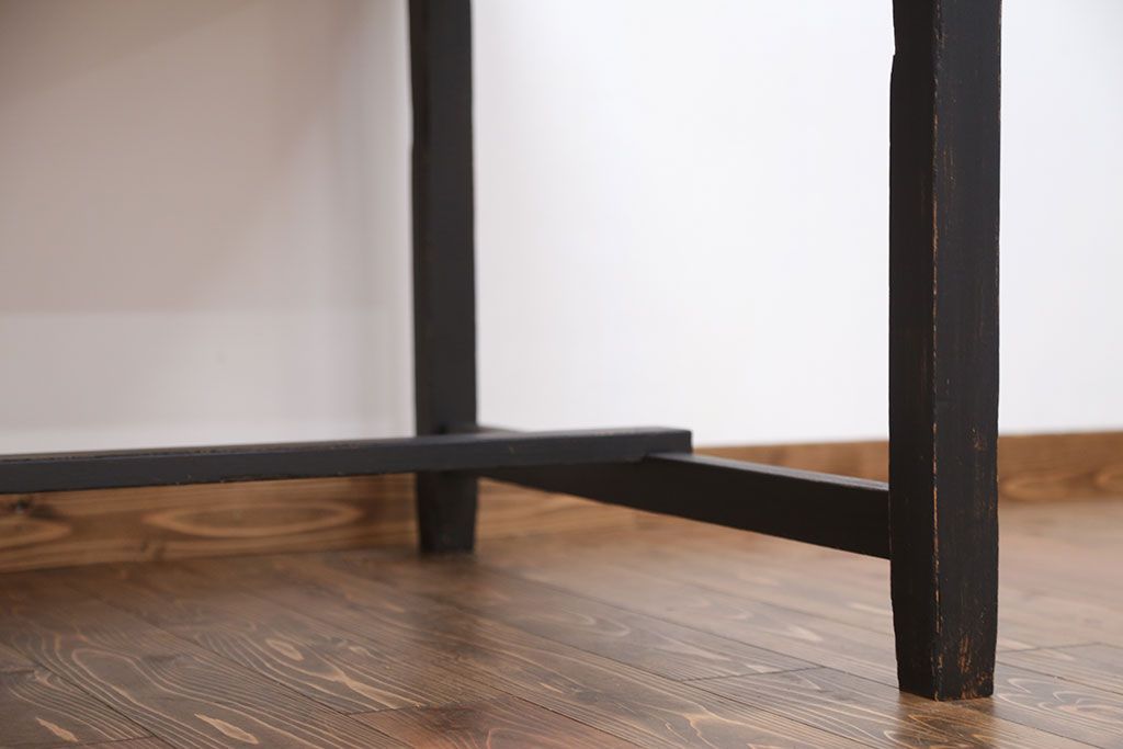 アンティーク家具　両面引き出し付き!ダイニングテーブル