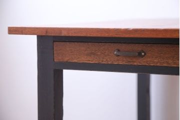 アンティーク家具　両面引き出し付き!ダイニングテーブル