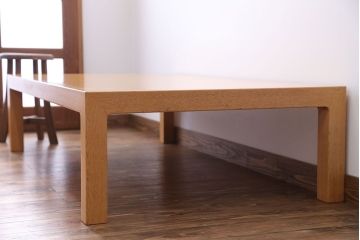 中古　天童木工　座卓(定価約30万円)(2)