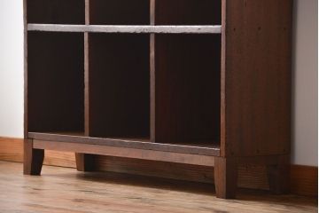 レトロ家具　昭和レトロ　小さなマス目棚(1)