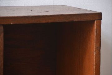 レトロ家具　昭和レトロ　小さなマス目棚(1)