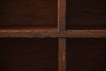 レトロ家具　昭和レトロ　小さなマス目棚(1)