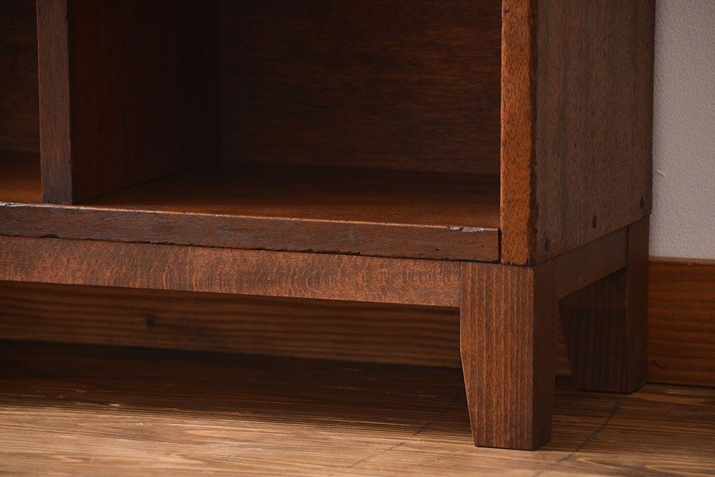 レトロ家具　昭和レトロ　小さなマス目棚(1)