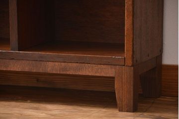 レトロ家具　昭和レトロ　小さなマス目棚(1)