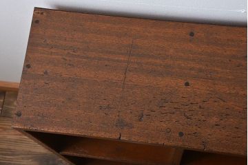 レトロ家具　昭和レトロ　小さなマス目棚(2)