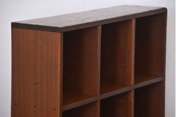 レトロ家具　昭和レトロ　小さなマス目棚(2)