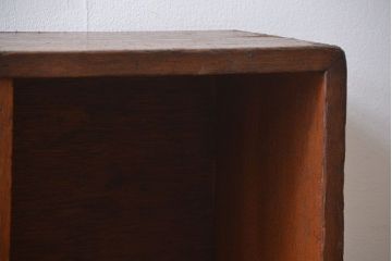 レトロ家具　昭和レトロ　小さなマス目棚(2)