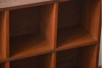レトロ家具　昭和レトロ　小さなマス目棚(2)