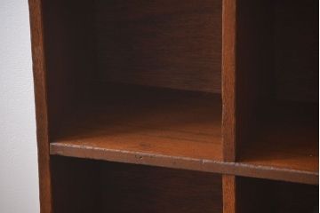 レトロ家具　昭和レトロ　小さなマス目棚(2)