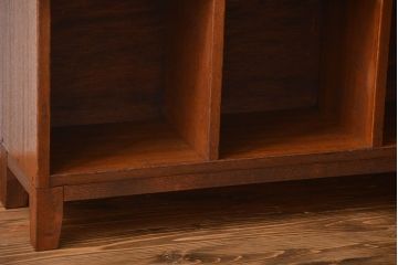 レトロ家具　昭和レトロ　小さなマス目棚(2)