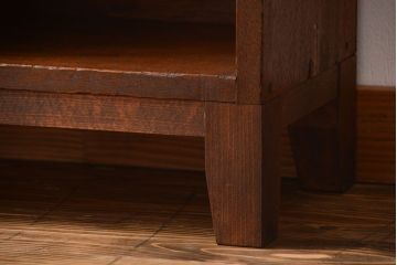 レトロ家具　昭和レトロ　小さなマス目棚(2)