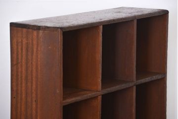 レトロ家具　昭和レトロ　小さなマス目棚(1)