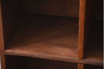 レトロ家具　昭和レトロ　小さなマス目棚(1)