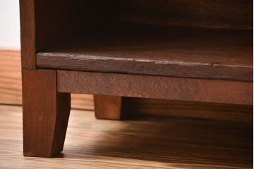 レトロ家具　昭和レトロ　小さなマス目棚(1)