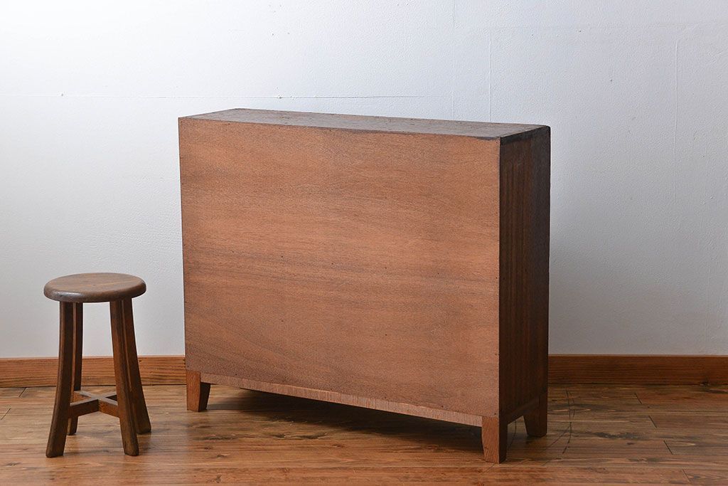 レトロ家具　昭和レトロ　小さなマス目棚(1)