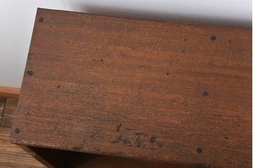 レトロ家具　昭和レトロ　小さなマス目棚(2)