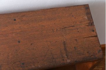 レトロ家具　昭和レトロ　小さなマス目棚(2)