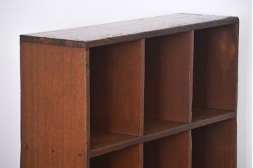 レトロ家具　昭和レトロ　小さなマス目棚(2)